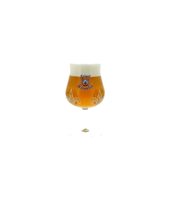 Tripel Karmeliet Glas, fles bij slijterij t Bockje in Bathmen