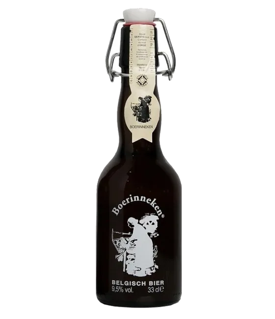 Boerinneken Belgisch bier Brouwerij Den Ouden, fles bij slijterij t Bockje in Bathmen