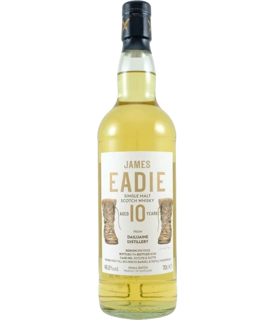 James Eadie Dailuaine 10 Years Old, fles bij slijterij t Bockje in Bathmen