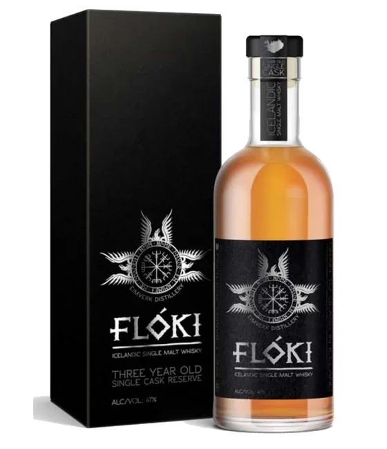 Floki Single Malt 3 Years Old Cask Reserve, fles bij slijterij t Bockje in Bathmen