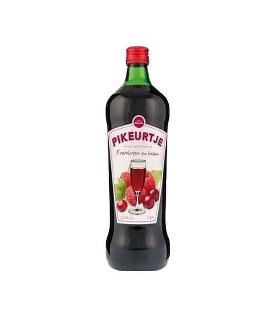 Pikeurtje, fles bij slijterij t Bockje in Bathmen