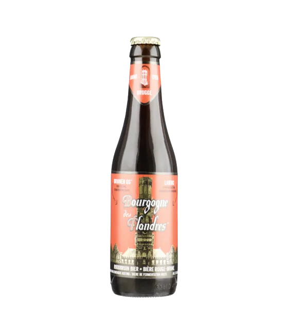 Bourgogne des Flandres Bruinen Os, fles bij slijterij t Bockje in Bathmen