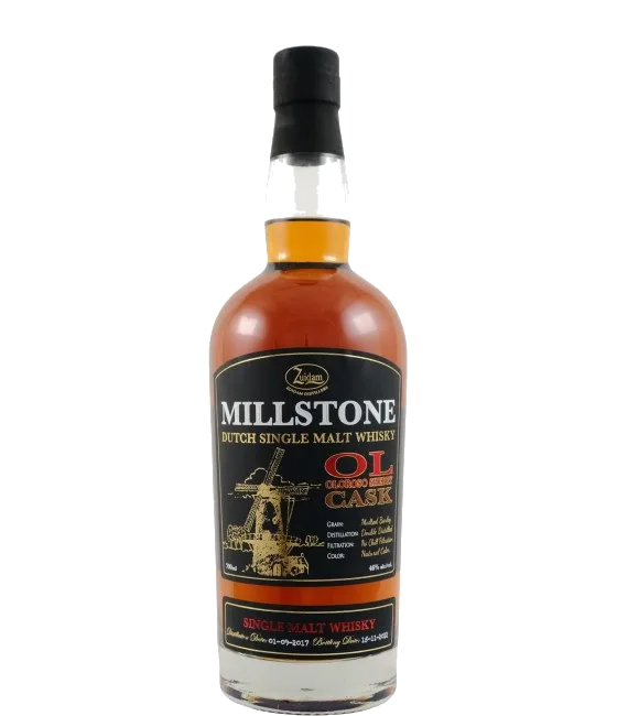 Millstone OL Oloroso sherry cask, fles bij slijterij t Bockje in Bathmen