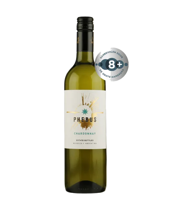 Phebus Chardonnay Mendoza, fles bij slijterij t Bockje in Bathmen