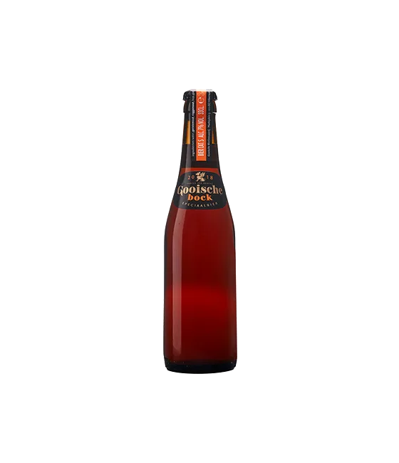 Gooische Bierbrouwerij Gooische Bock, fles bij slijterij t Bockje in Bathmen