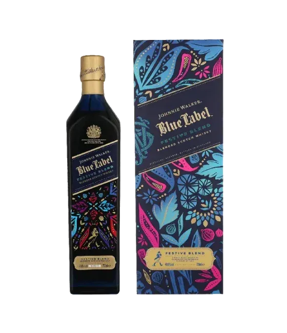 Johnnie Walker Blue Label Rahul Mishra Diwali Edition + GB 70 cl