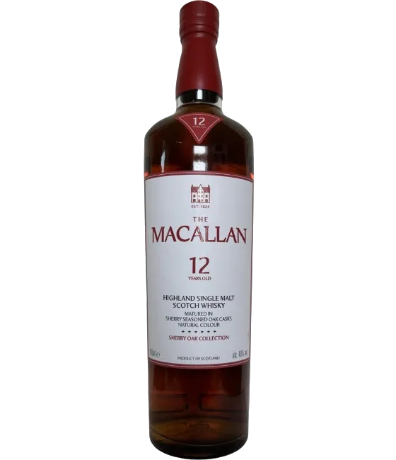The Macallan 12 Years Old Sherry Oak, fles bij slijterij t Bockje in Bathmen