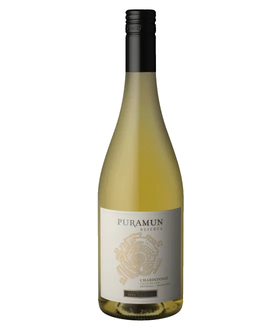 Puramun Chardonnay, fles bij slijterij t Bockje in Bathmen
