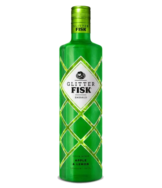 Fisk Glitter Emerald Apple & Lemon