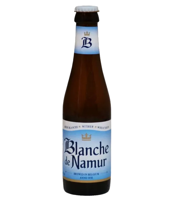 Blanche de Namur Witbier, fles bij slijterij t Bockje in Bathmen
