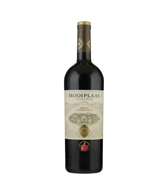 Mooiplaas Classic Merlot-Cabernet Franc, fles bij slijterij t Bockje in Bathmen