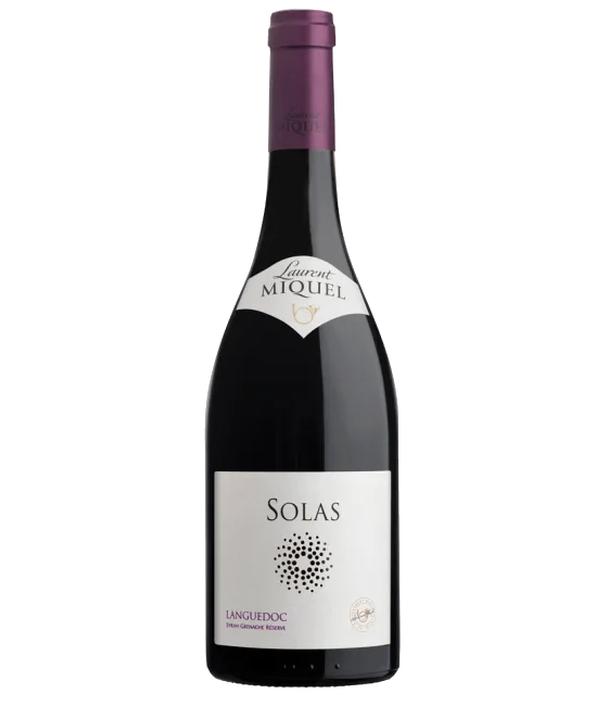 Laurent Miquel Solas Réserve Syrah / Grenache, fles bij slijterij t Bockje in Bathmen