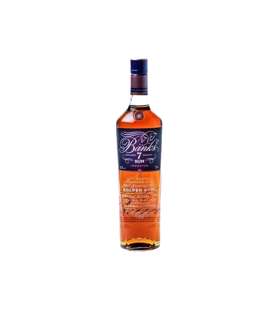 Banks Rum 7, fles bij slijterij t Bockje in Bathmen