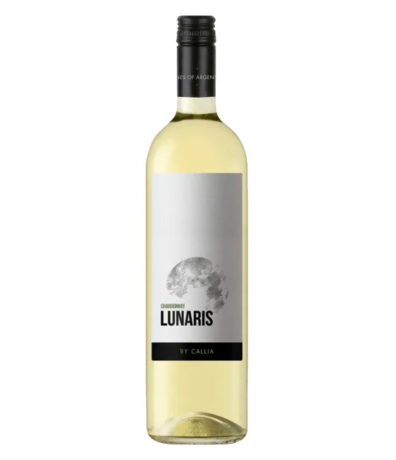 Lunaris Chardonnay, fles bij slijterij t Bockje in Bathmen
