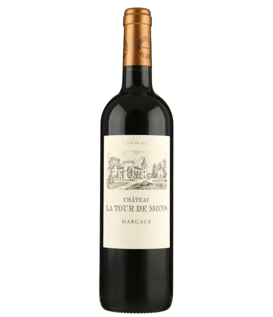 Château La Tour de Mons Margaux, fles bij slijterij t Bockje in Bathmen