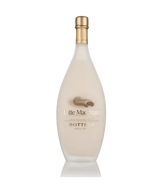 Bottega Latte Macchiato, fles bij slijterij t Bockje in Bathmen