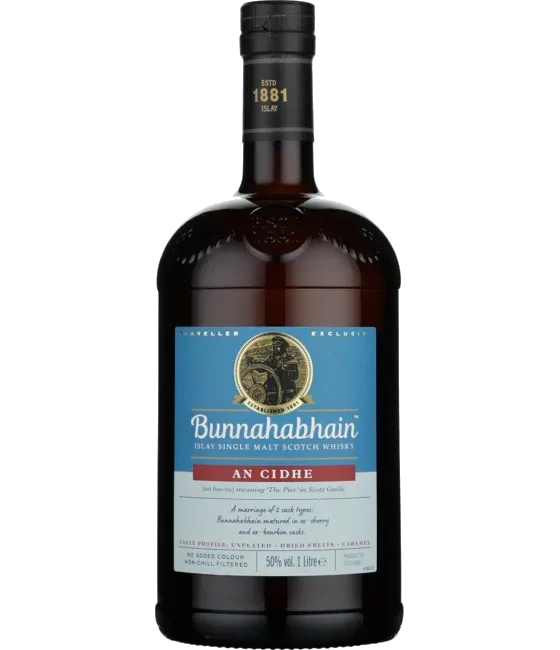 Bunnahabhain An Cidhe, fles bij slijterij t Bockje in Bathmen
