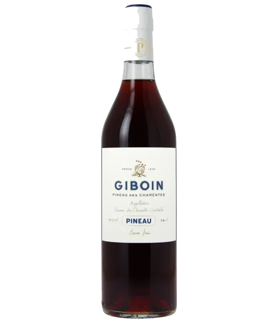 Giboin Pineau Rouge, fles bij slijterij t Bockje in Bathmen