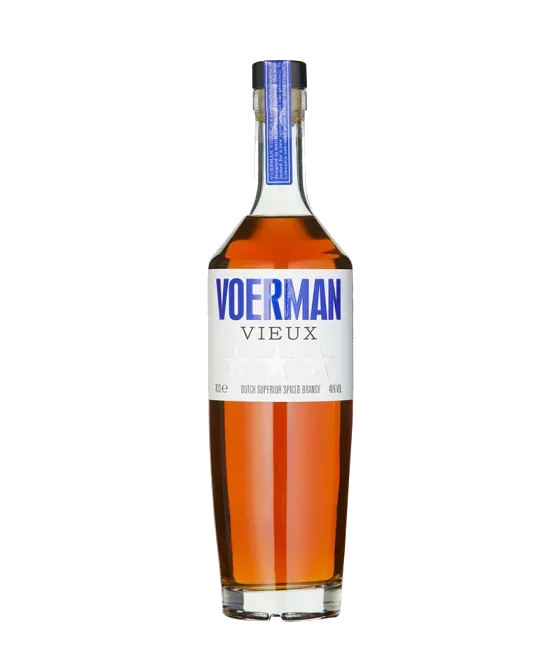 Voerman Vieux, fles bij slijterij t Bockje in Bathmen