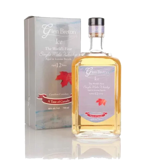 Glen Breton Ice 12 Years Old Canadian Whisky, fles bij slijterij t Bockje in Bathmen