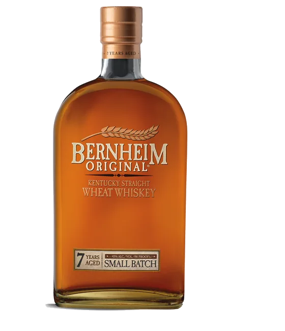 Bernheim Original 7 Years Old Kentucky Straight Wheat Whiskey, fles bij slijterij t Bockje in Bathmen