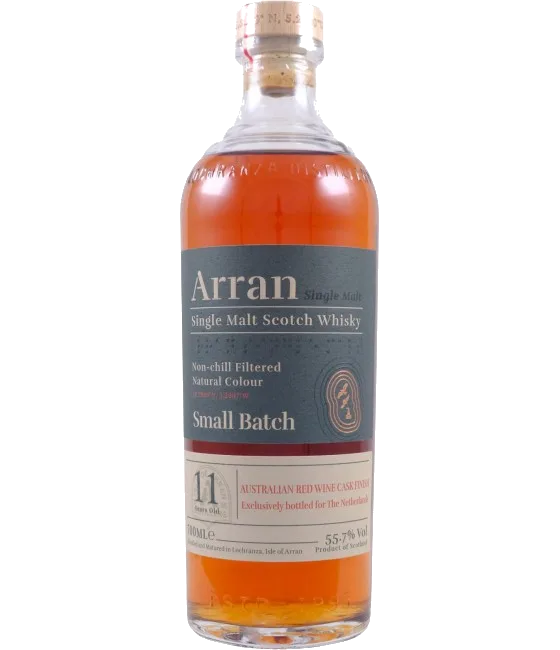Arran Small Batch 11 Years Old, fles bij slijterij t Bockje in Bathmen