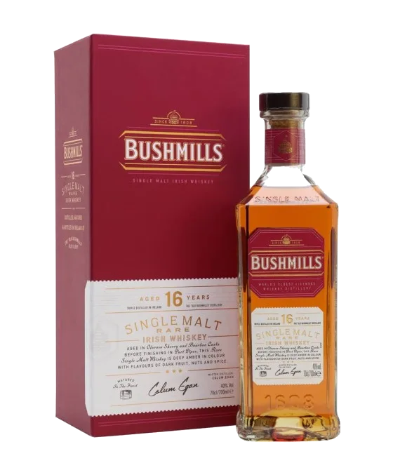 Bushmills 16 Years Old Irish Single Malt Whiskey