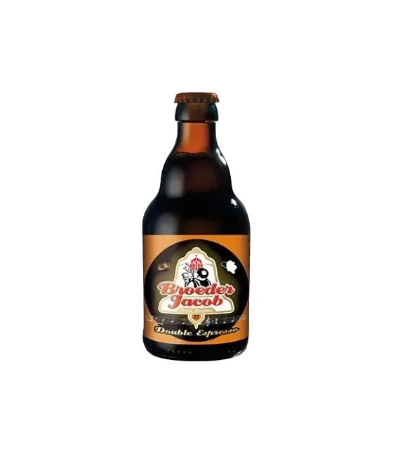 Broeder Jacob Double Espresso, fles bij slijterij t Bockje in Bathmen