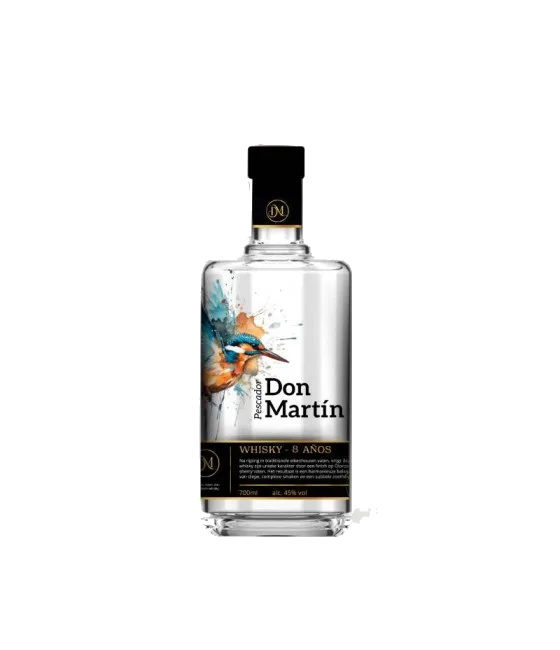 Brouwhoeve Whisky Don Martin 8 Años, fles bij slijterij t Bockje in Bathmen