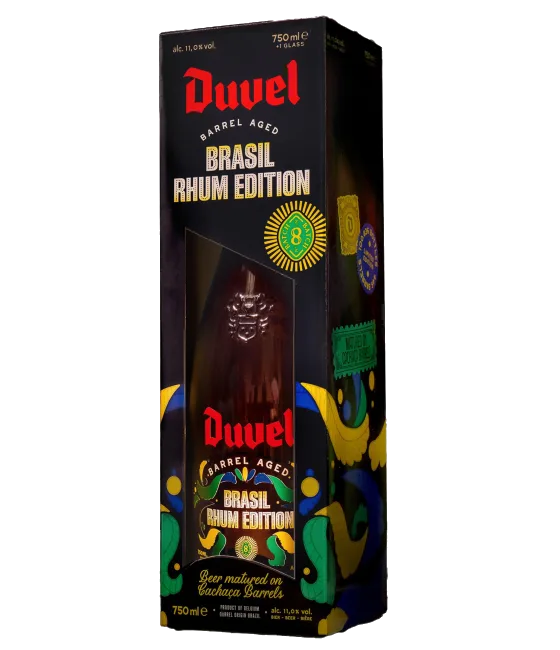 Duvel Barrel Aged Nr.8 Brasil Rhum Edition + Glas, fles bij slijterij t Bockje in Bathmen