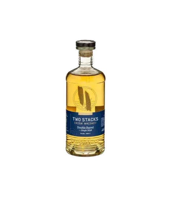 Two Stacks Single Malt Double Barrel, fles bij slijterij t Bockje in Bathmen