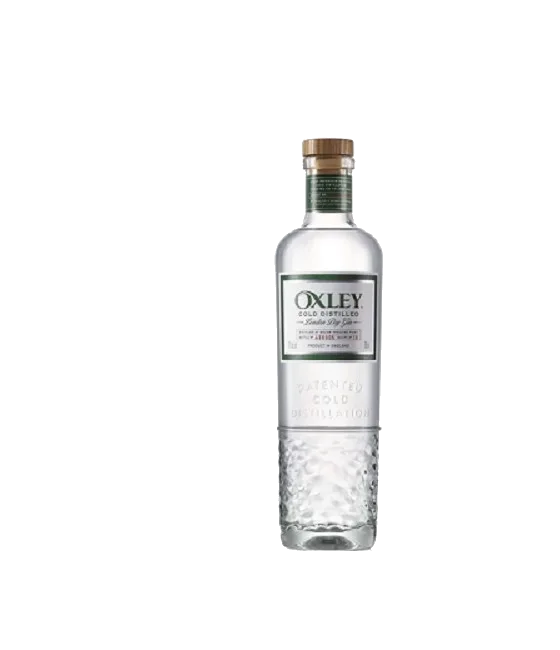 Oxley London Dry Gin, fles bij slijterij t Bockje in Bathmen