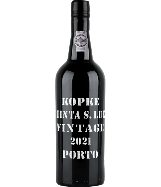 Kopke Vintage 2021 Quinta S. Luiz, fles bij slijterij t Bockje in Bathmen