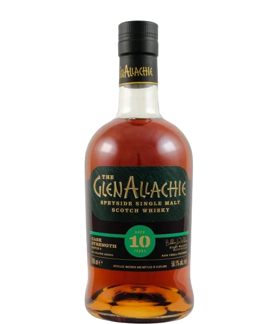 The GlenAllachie 10 Years Old Cask Strength Batch #9, fles bij slijterij t Bockje in Bathmen