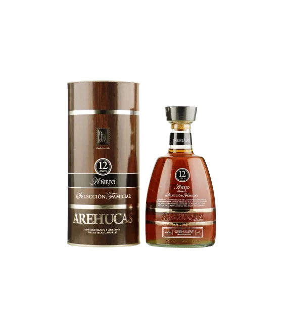 Ron Arehucas Añejo Rum 12 Yrs., fles bij slijterij t Bockje in Bathmen