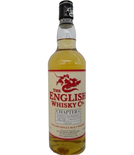 The English Whisky Co Chapter 6 Single Malt Whisky, fles bij slijterij t Bockje in Bathmen