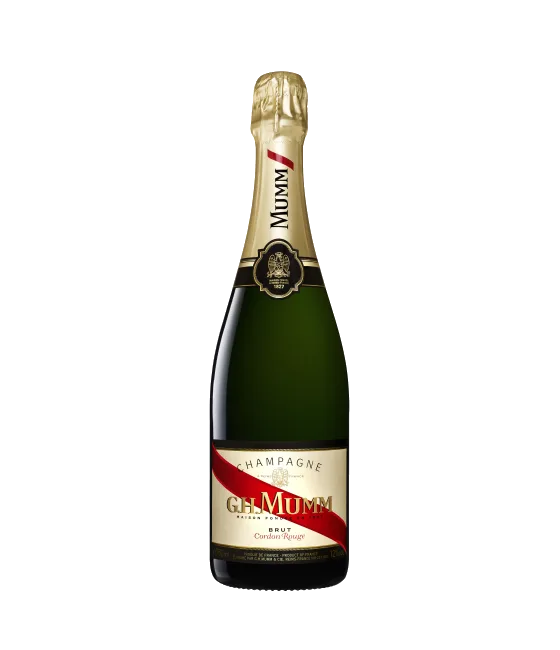 Mumm Cordon Rouge Brut, fles bij slijterij t Bockje in Bathmen