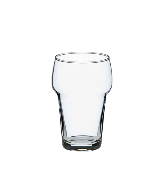 Bierglas stapelbaar klein 22cl., fles bij slijterij t Bockje in Bathmen