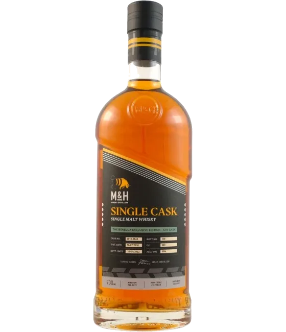 M&H The Benelux Exclusive Edition 2022, fles bij slijterij t Bockje in Bathmen