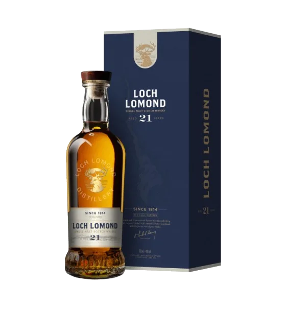 Loch Lomond 21Y, fles bij slijterij t Bockje in Bathmen