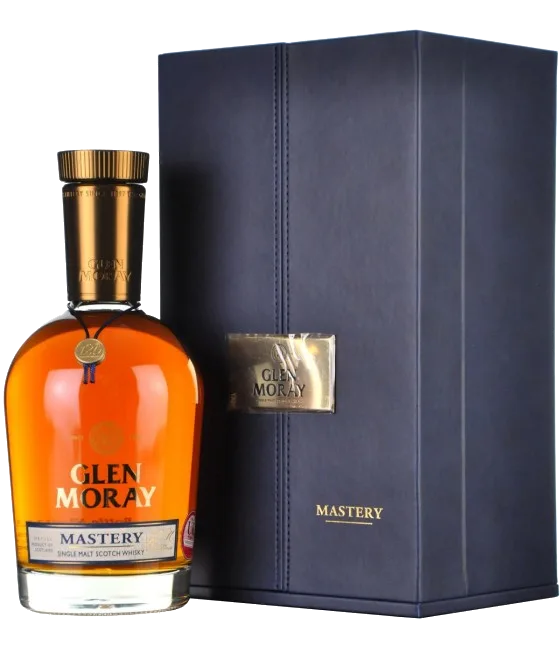 Glen Moray Mastery Speyside Single Malt Whisky, fles bij slijterij t Bockje in Bathmen