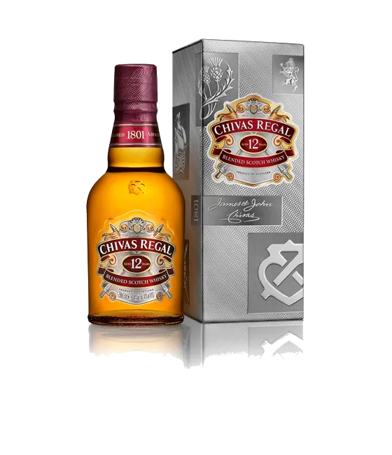 Chivas Regal Blended Scotch Whisky 12 Years Old 35 cl, fles bij slijterij t Bockje in Bathmen