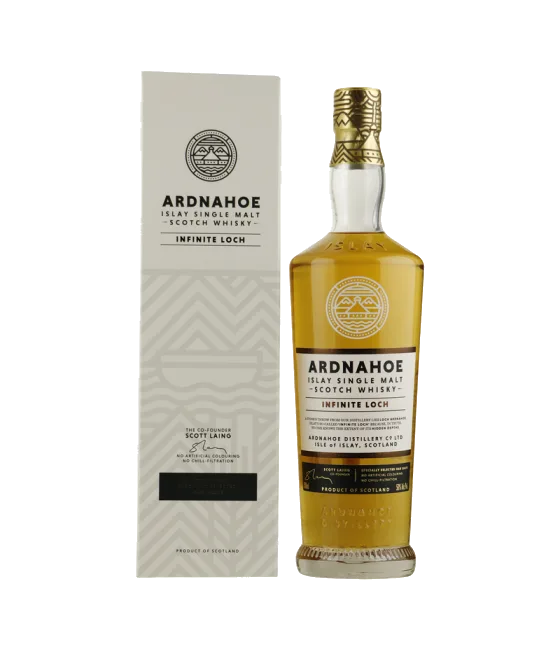 Ardnahoe Infinite Loch Single Malt, fles bij slijterij t Bockje in Bathmen