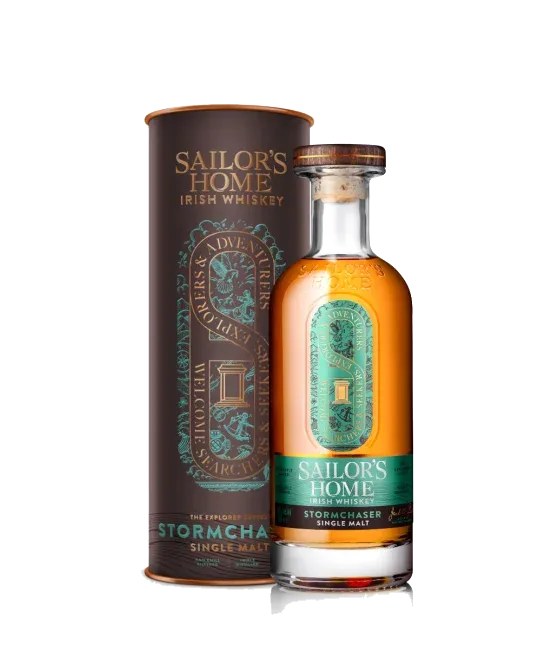 Sailor’s Home Irish Whiskey Stormchaser, fles bij slijterij t Bockje in Bathmen