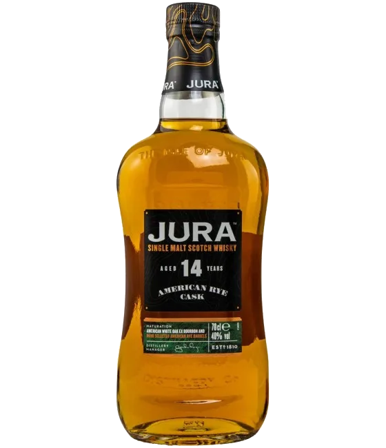 Jura 14 Years Old, fles bij slijterij t Bockje in Bathmen