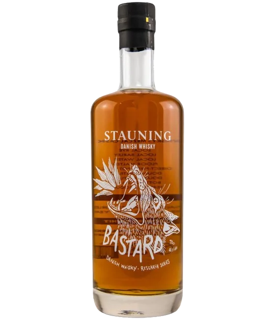 Stauning Bastard, fles bij slijterij t Bockje in Bathmen