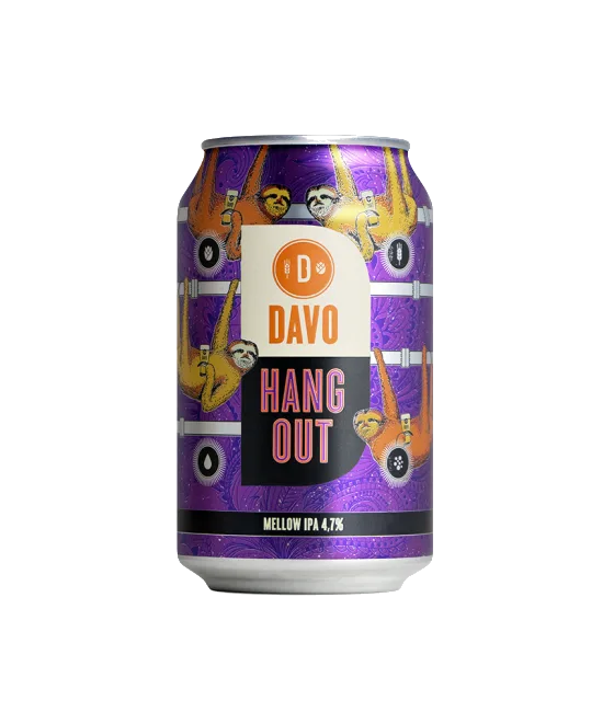 Davo Hang Out, fles bij slijterij t Bockje in Bathmen