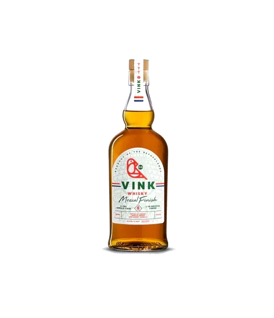 Vink Whisky 6 Years Old Mezcal Finish, fles bij slijterij t Bockje in Bathmen