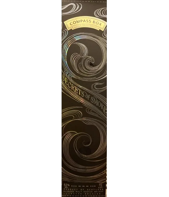 Compass Box Secrets of Smoke Traveller’s Edition, fles bij slijterij t Bockje in Bathmen