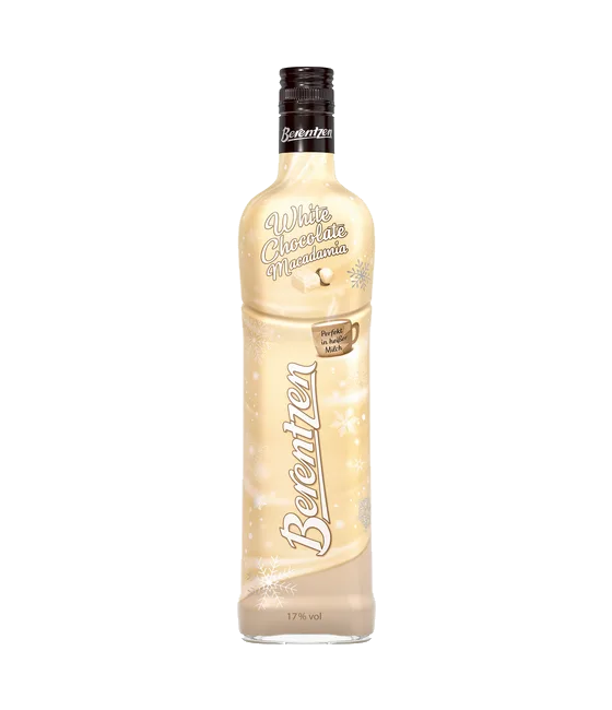 Berentzen White Chocolate Macadamia, fles bij slijterij t Bockje in Bathmen
